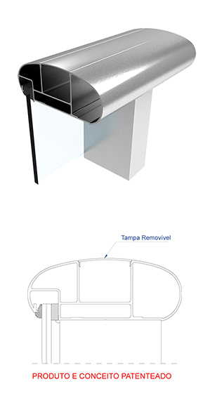 Tampa Removível Gradil ERGS